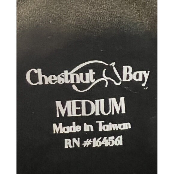 NWT Chestnut Bay Spirit Tee M Black Night Free Run Metallic Horse Equestrian - Picture 2 of 12